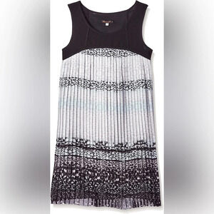 ELLA MOSS Holiday‎ Fashion Pleated Sleeveless Dress